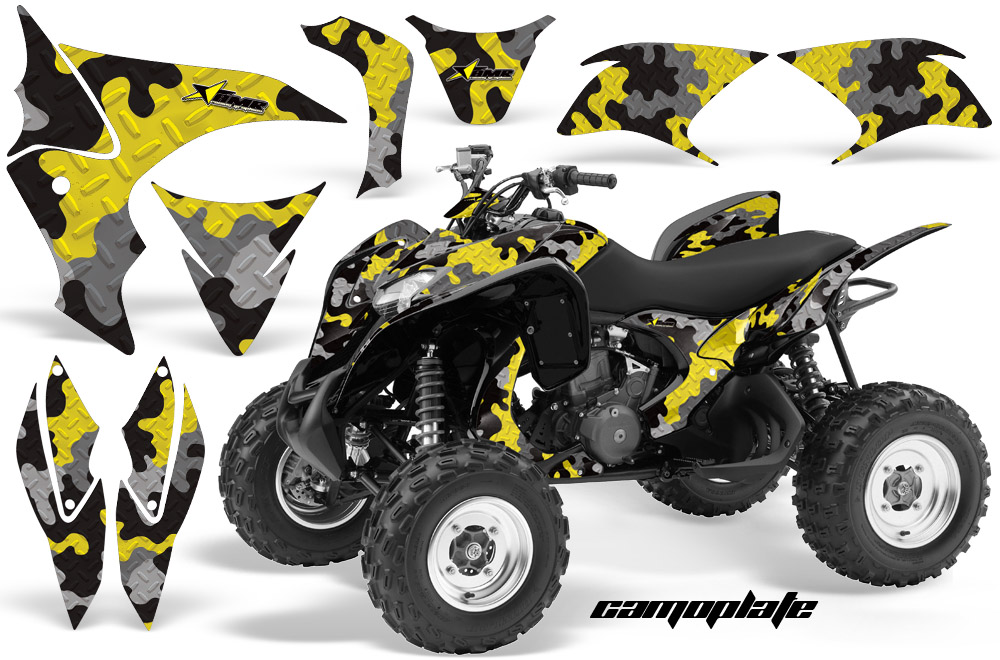 Honda TRX 700 Graphics CAMOPLATE-SUZ YELLOW-2008 JPG